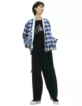 Двусторонняя куртка в клетку