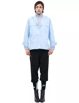 Двусторонняя рубашка в полоску