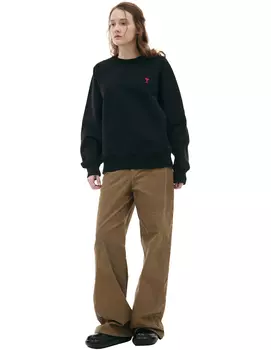 Embroidered logo sweatshirt