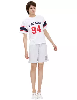 “WELLNESS 94” print T-shirt