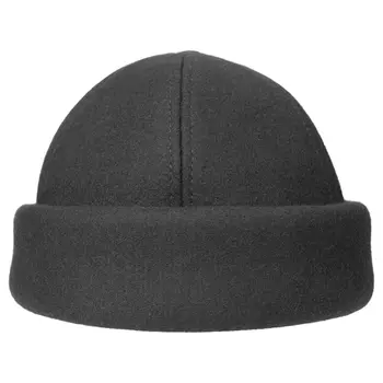 Шерстяная шапка-бини