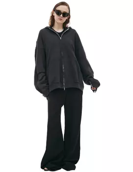 Grey hoodie with zipper