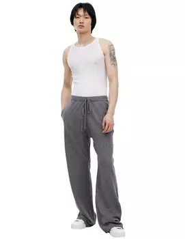 Grey wool trousers