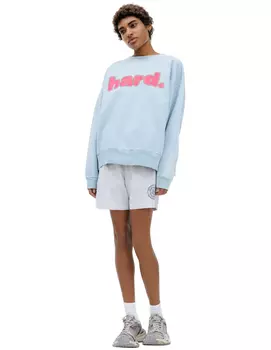 'Hard' print sweatshirt