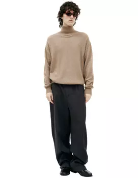 High-neck cashmere sweater