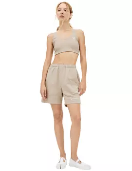 Embroidered logo shorts