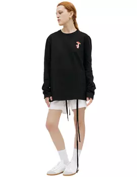 Mushroom embroidered longsleeve