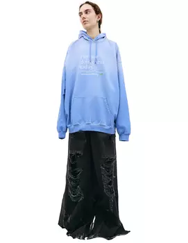 Худи с вышивкой Im Not Doing Shit Today