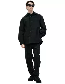 Jacket with shaped seams