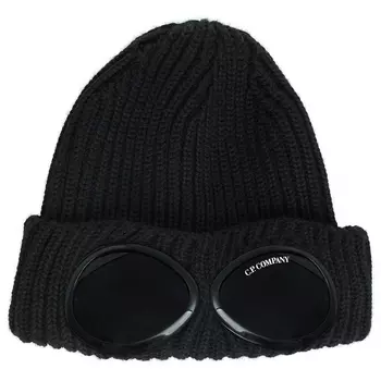 Knitted beanie with lenses