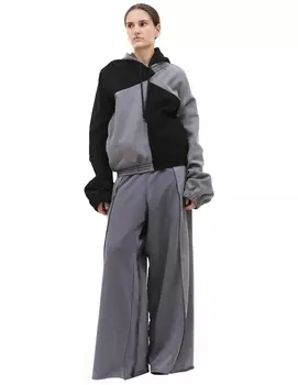 Комбинированное худи