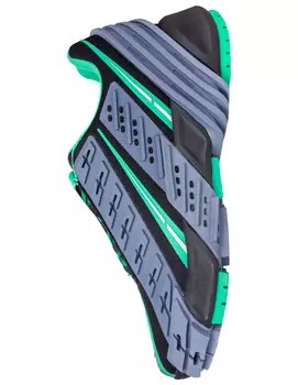 Rubber mesh sneakers