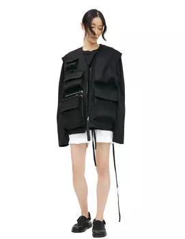 Combination vest with patch pockets