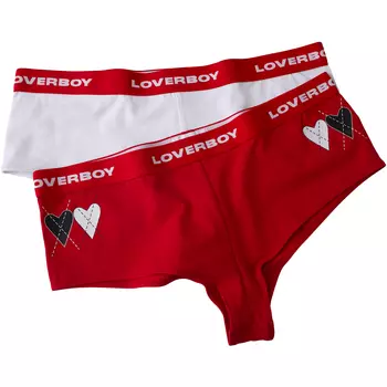 Two pack of mix colour boxer shorts