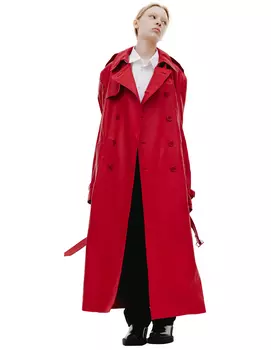 Кожаный тренч