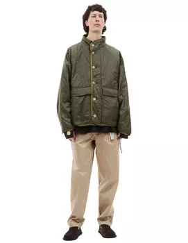 Куртка с накладными карманами