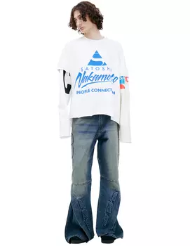 Longsleeve with sewn-in sleeves