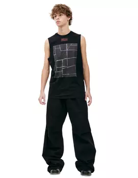 Майка оверсайз Raf Simons x Philippe Vandenberg