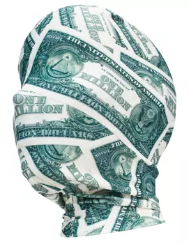 Маска с монопринтом Million Dollar