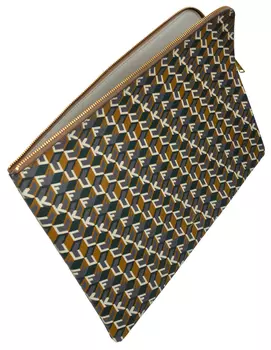 Monoprint Clutch Bag