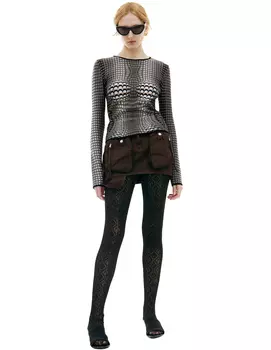 Свитер с монопринтом