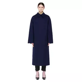 Синий хлопковый плащ Mackintosh