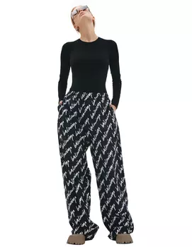 Navy Scribble sweatpants