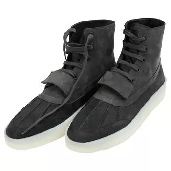 Off black duckboot sneakers