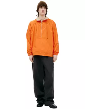 Orange anorak