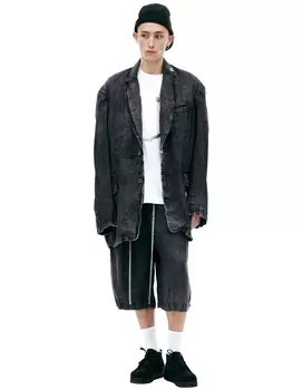 Oversize button-up jacket