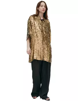 Oversize sequin shirt