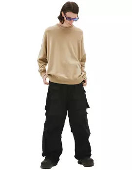 Oversized Cashmere Knit Sweate