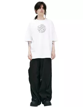 Oversized print T-shirt