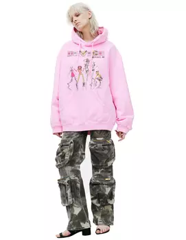 Doublet х PZ Today 'Device Girls' hoodie