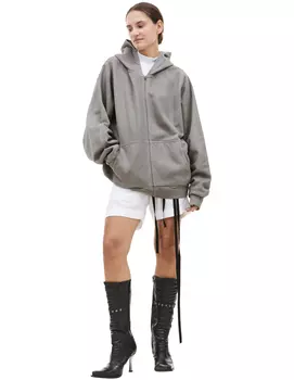 Оверсайз худи на молнии