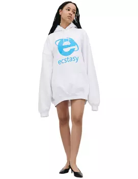 Оверсайз худи с принтом Ecstasy
