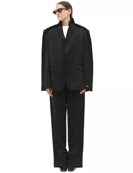 Оверсайз пиджак с рваными краями