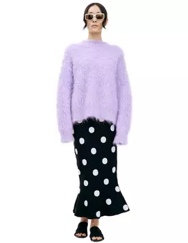 Oversize mohair sweater
