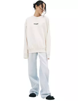 Оверсайз свитшот с логотипом