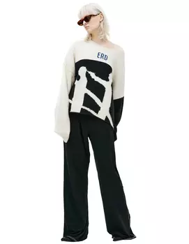 Овесрайз свитер из кашемира