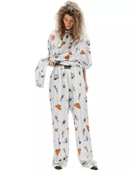 Pajama Printed Trousers