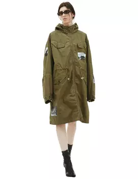 Пальто с графическими принтами Pink Floyd