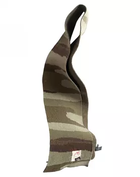 Paul Shark Long Wool Camo Scarf