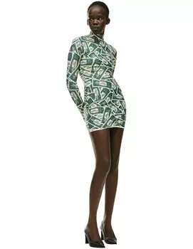 Платье Million dollar с рукавами-перчатками