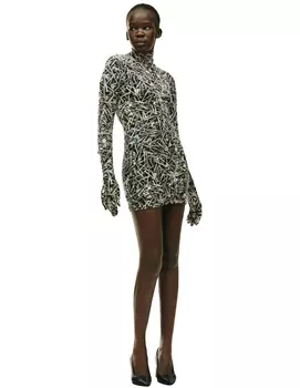 Платье Screw с рукавами-перчатками