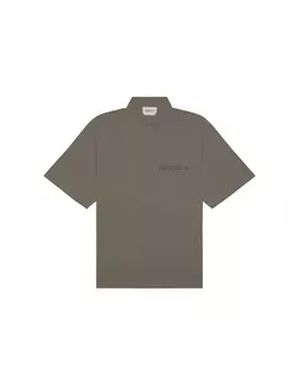 Поло с логотипом на груди