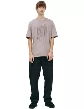 Printed cotton T-shirt