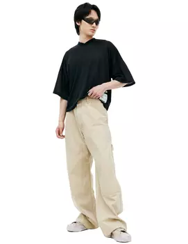 Прямые брюки с карманами