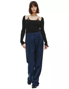 Прямые брюки со стрелками