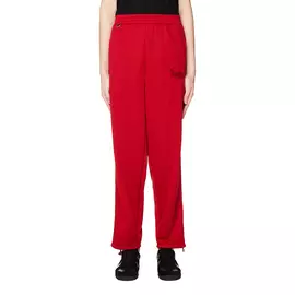 Брюки с объемной вышивкой